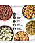 Wonderland Foods - Dry Fruits Roasted Salted Almond, Roasted Salted Cashew, Roasted Salted Pistachios, Raisins, & Walnut Kernel | 1Kg (200g X 5) Box | High in Fiber & Boost Immunity